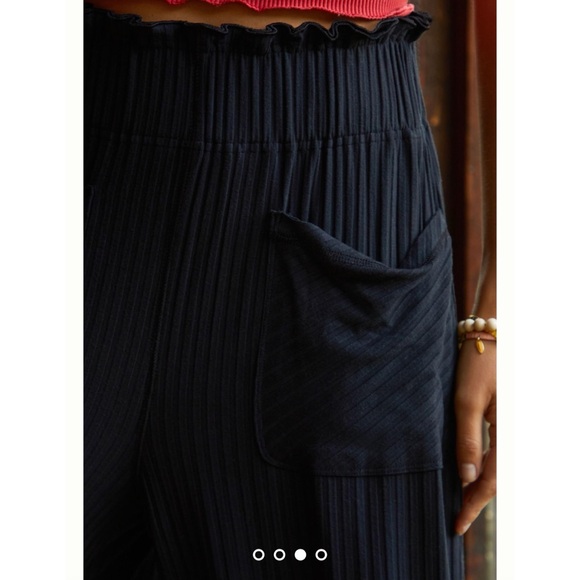 Free People Blissed Out Wide Leg Pants - Picture 3 of 7